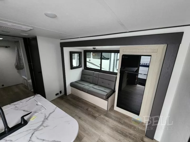 2025 Shasta 526RBS travel trailer living area available at Bell Camper Sales in Bartlesville, Oklahoma