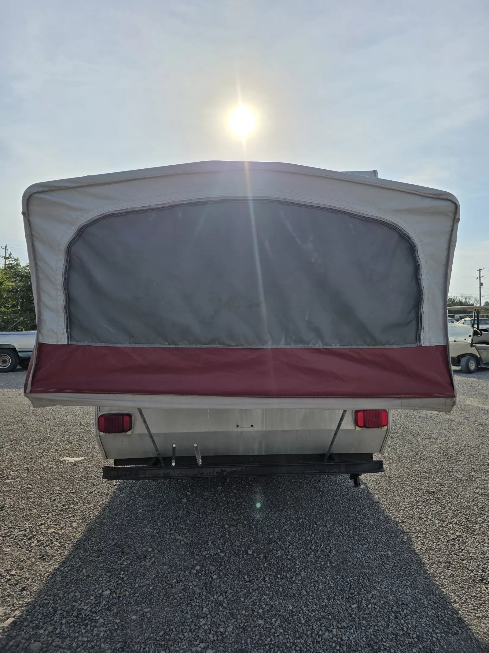 1995 Jayco Eagle 10 popup camper living area available at Bell Camper Sales in Bartlesville, Oklahoma